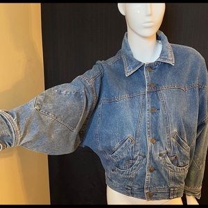 Learsi blue Jean vintage coat